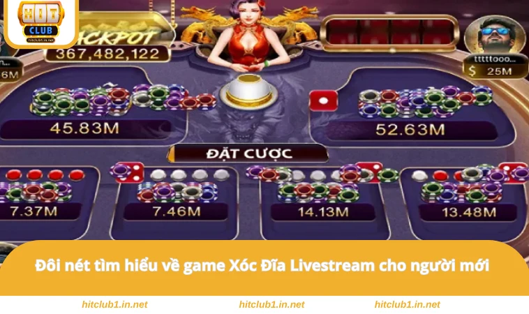 Xóc Đĩa Livestream - Kinh Nghiệm Chơi Tại HITCLUB Cho Tân Thủ 1 Đôi nét tìm hiểu về game Xóc Đĩa Livestream cho người mới