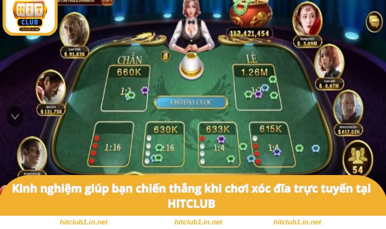 Xóc Đĩa Online - Mẹo Chơi Hiệu Quả Cho Thành Viên HITCLUB 3 Kinh nghiệm giúp bạn chiến thắng khi chơi xóc đĩa trực tuyến tại HITCLUB